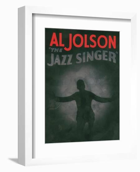 The Jazz Singer, 1927-null-Framed Art Print