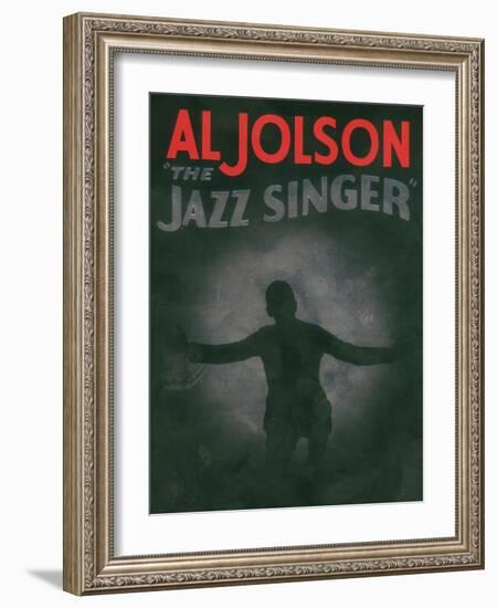 The Jazz Singer, 1927-null-Framed Art Print