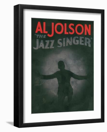 The Jazz Singer, 1927-null-Framed Art Print