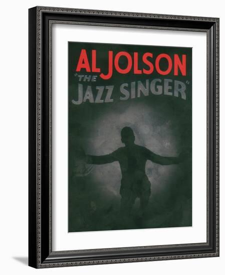 The Jazz Singer, 1927-null-Framed Art Print