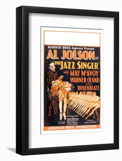 The Jazz Singer-null-Framed Photo