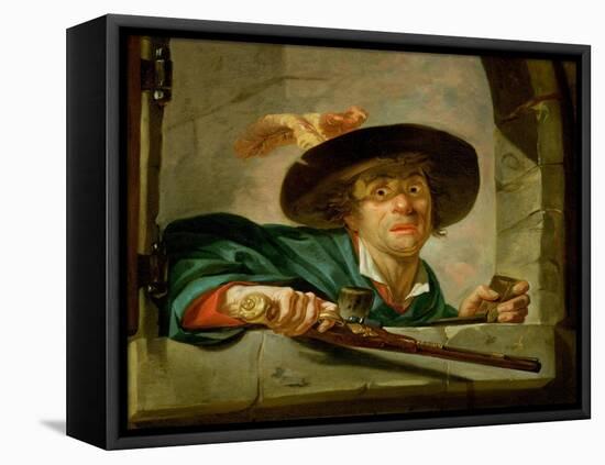 The Jealous Husband-Joseph Ducreux-Framed Premier Image Canvas