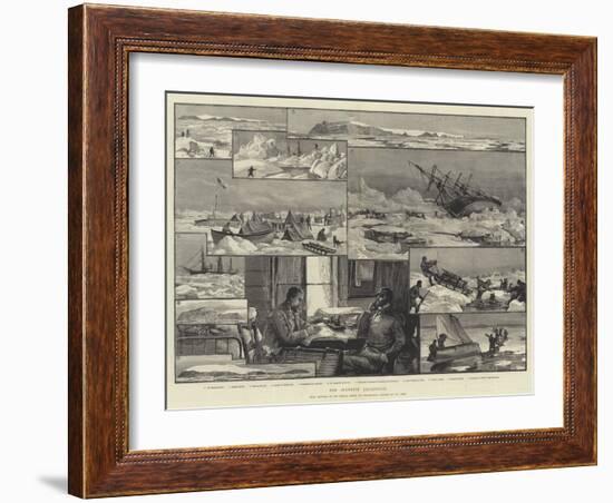 The Jeannette Expedition-William Heysham Overend-Framed Giclee Print