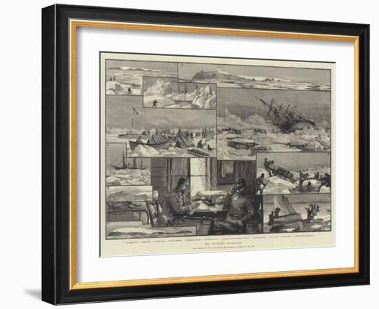 The Jeannette Expedition-William Heysham Overend-Framed Giclee Print