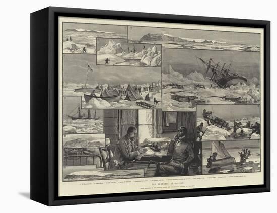 The Jeannette Expedition-William Heysham Overend-Framed Premier Image Canvas