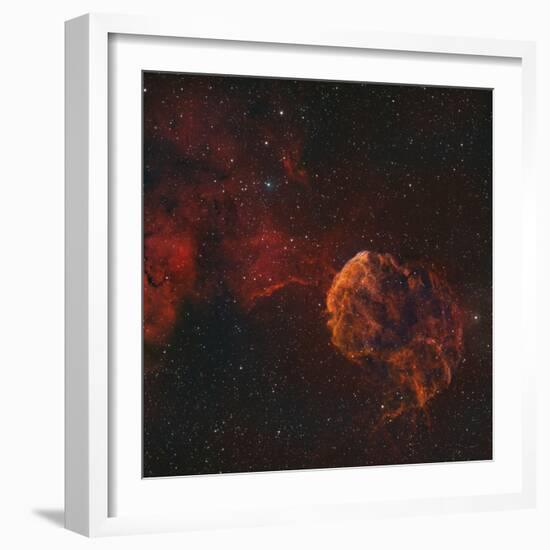 The Jellyfish Nebula-Stocktrek Images-Framed Photographic Print