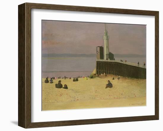 The Jetty at Honfleur, 1920-F?lix Vallotton-Framed Premium Giclee Print