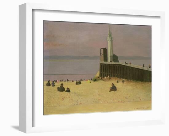 The Jetty at Honfleur, 1920-F?lix Vallotton-Framed Giclee Print