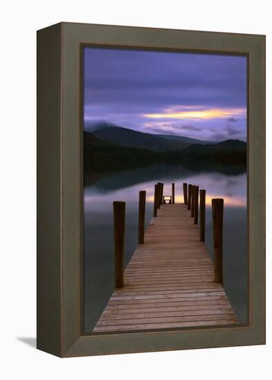 The Jetty-David Baker-Framed Premier Image Canvas