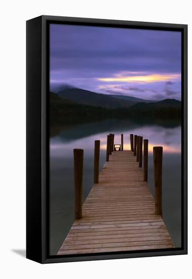 The Jetty-David Baker-Framed Premier Image Canvas