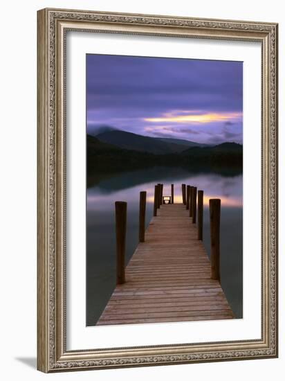 The Jetty-David Baker-Framed Photographic Print