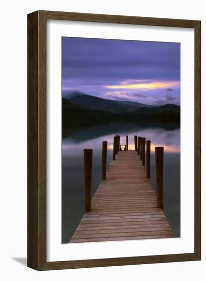 The Jetty-David Baker-Framed Photographic Print