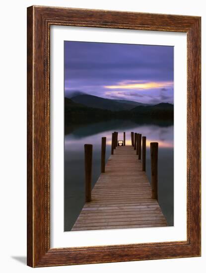 The Jetty-David Baker-Framed Photographic Print