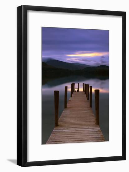 The Jetty-David Baker-Framed Photographic Print