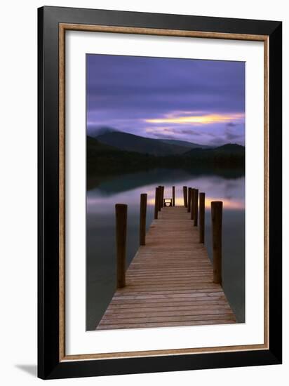 The Jetty-David Baker-Framed Photographic Print