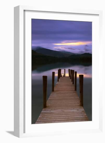 The Jetty-David Baker-Framed Photographic Print