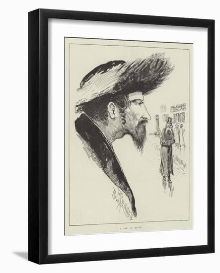 The Jew at Home-Joseph Pennell-Framed Giclee Print