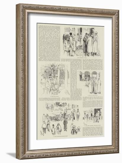 The Jew at Home-Joseph Pennell-Framed Giclee Print