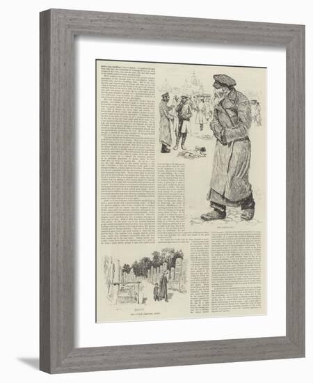 The Jew at Home-Joseph Pennell-Framed Giclee Print