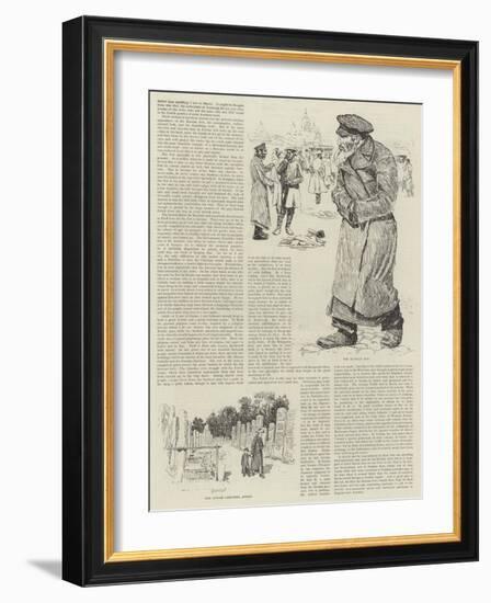 The Jew at Home-Joseph Pennell-Framed Giclee Print