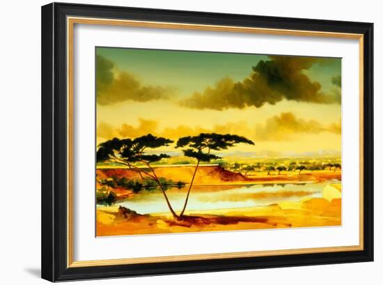 The Jewel of Hlubluwe, South Africa, 1996-Andrew Hewkin-Framed Giclee Print