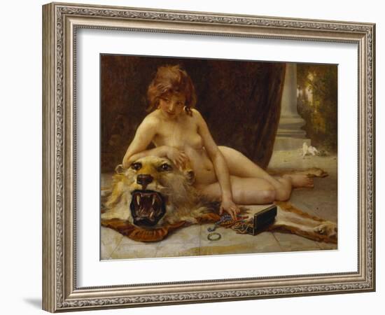 The Jewellery Box; Le Coffret-Guillaume Seignac-Framed Giclee Print