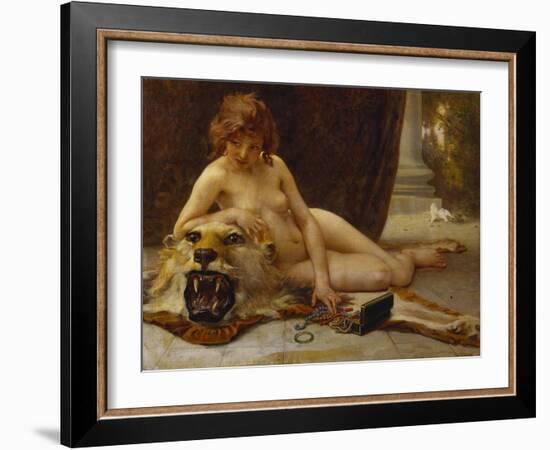 The Jewellery Box; Le Coffret-Guillaume Seignac-Framed Giclee Print