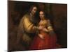 The Jewish Bride, 1666-1669-Rembrandt van Rijn-Mounted Giclee Print