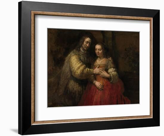 The Jewish Bride, C.1667-Rembrandt van Rijn-Framed Giclee Print