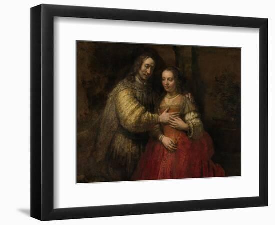 The Jewish Bride, C.1667-Rembrandt van Rijn-Framed Giclee Print