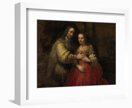 The Jewish Bride, C.1667-Rembrandt van Rijn-Framed Giclee Print