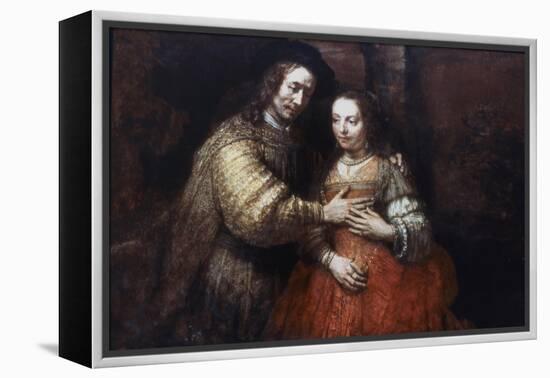 The Jewish Bride, (The Loving Couple), 1667-Rembrandt van Rijn-Framed Premier Image Canvas