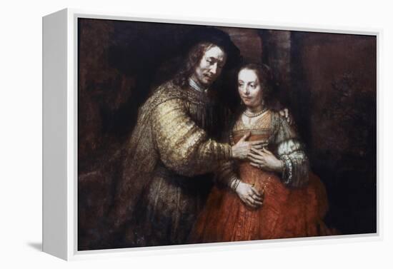 The Jewish Bride, (The Loving Couple), 1667-Rembrandt van Rijn-Framed Premier Image Canvas