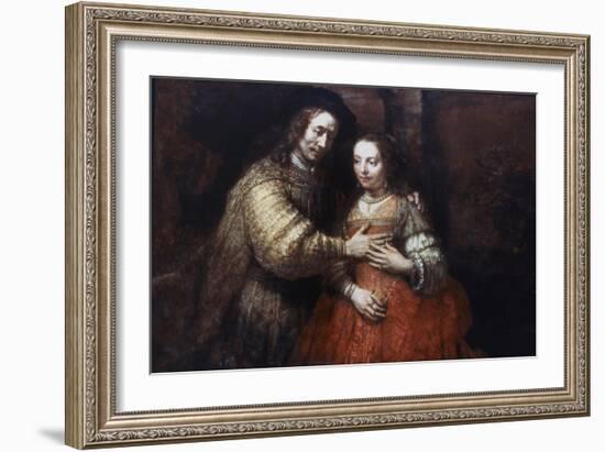 The Jewish Bride, (The Loving Couple), 1667-Rembrandt van Rijn-Framed Giclee Print