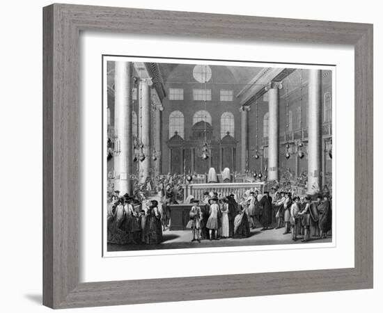 The Jewish Feast of Purim or Cots, 1712-James Gardner-Framed Giclee Print