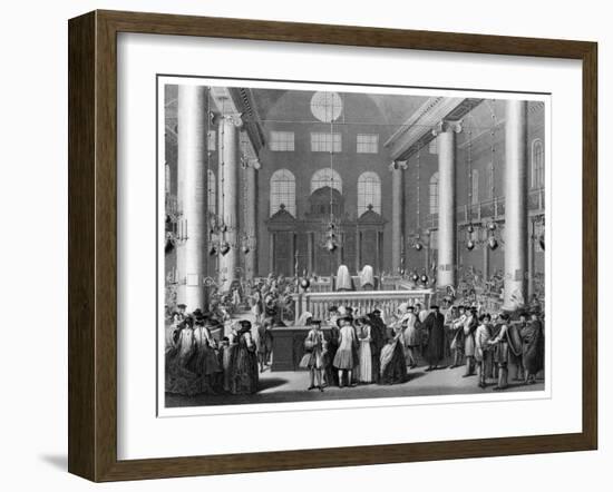 The Jewish Feast of Purim or Cots, 1712-James Gardner-Framed Giclee Print