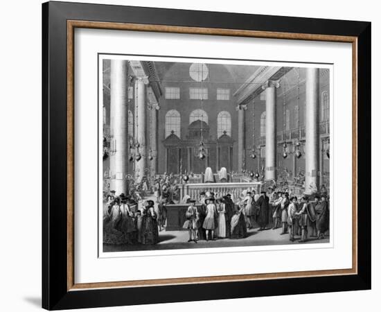 The Jewish Feast of Purim or Cots, 1712-James Gardner-Framed Giclee Print