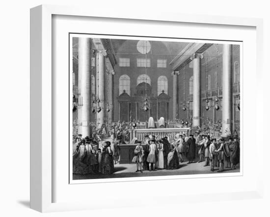 The Jewish Feast of Purim or Cots, 1712-James Gardner-Framed Giclee Print