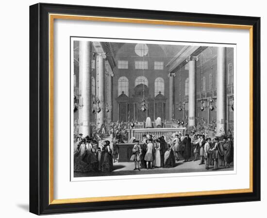 The Jewish Feast of Purim or Cots, 1712-James Gardner-Framed Giclee Print