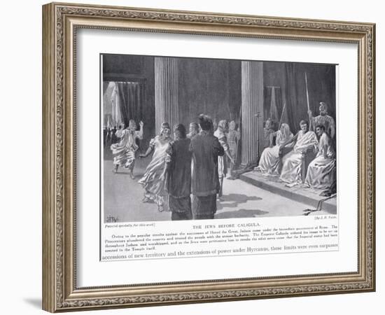 The Jews before Caligua-John Harris Valda-Framed Giclee Print