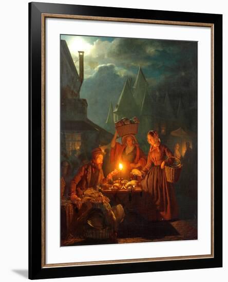 The Jews Market, 1852-Petrus van Schendel-Framed Giclee Print