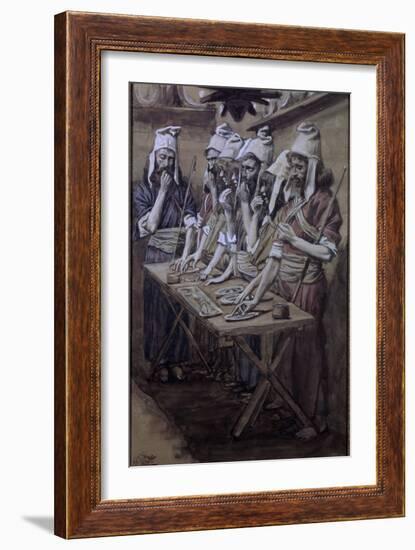 The Jews' Passover-James Tissot-Framed Giclee Print