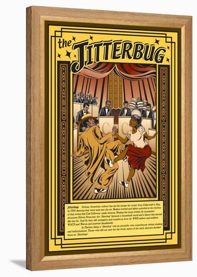 The Jitterbug-Wilbur Pierce-Framed Stretched Canvas
