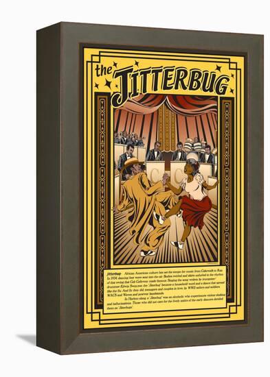 The Jitterbug-Wilbur Pierce-Framed Stretched Canvas