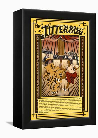 The Jitterbug-Wilbur Pierce-Framed Stretched Canvas