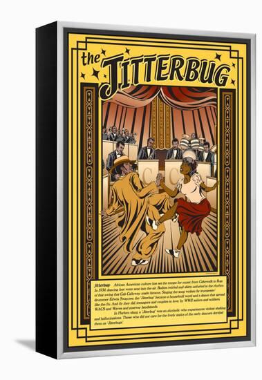 The Jitterbug-Wilbur Pierce-Framed Stretched Canvas