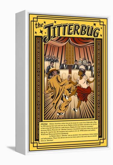 The Jitterbug-Wilbur Pierce-Framed Stretched Canvas