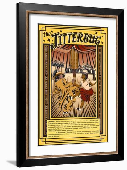 The Jitterbug-Wilbur Pierce-Framed Art Print