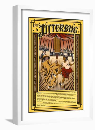 The Jitterbug-Wilbur Pierce-Framed Art Print