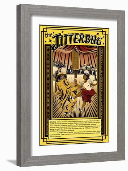 The Jitterbug-Wilbur Pierce-Framed Art Print